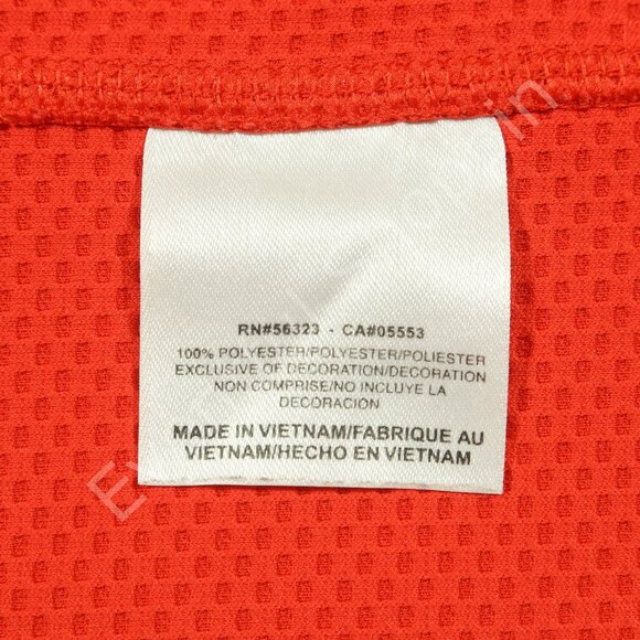 Nike Georgia Bulldogs 1/4 Zip Sideline Pullover in Red Size Small - Picture 7 of 8